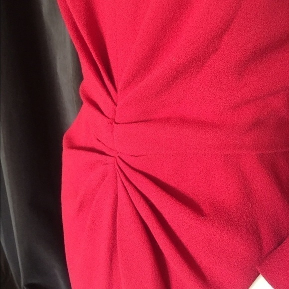 Givenchy Couture Vintage Red Audrey Hepburn Dress S - Picture 2 of 16